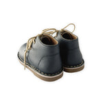 Leather Desert Boot - Indigo