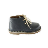 Leather Desert Boot - Indigo