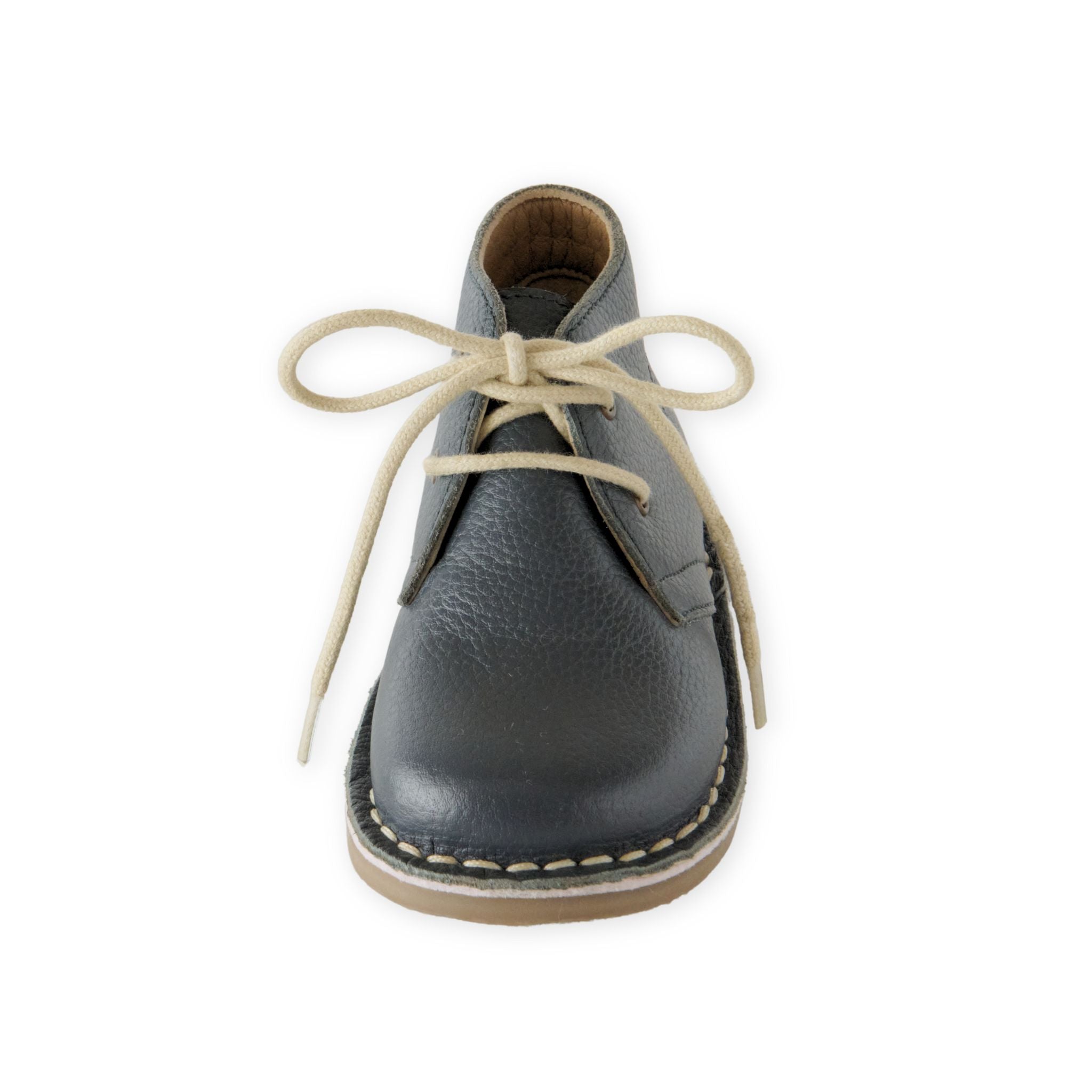 Leather Desert Boot - Indigo