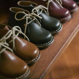 Leather Desert Boot - Olive