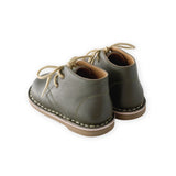 Leather Desert Boot - Olive