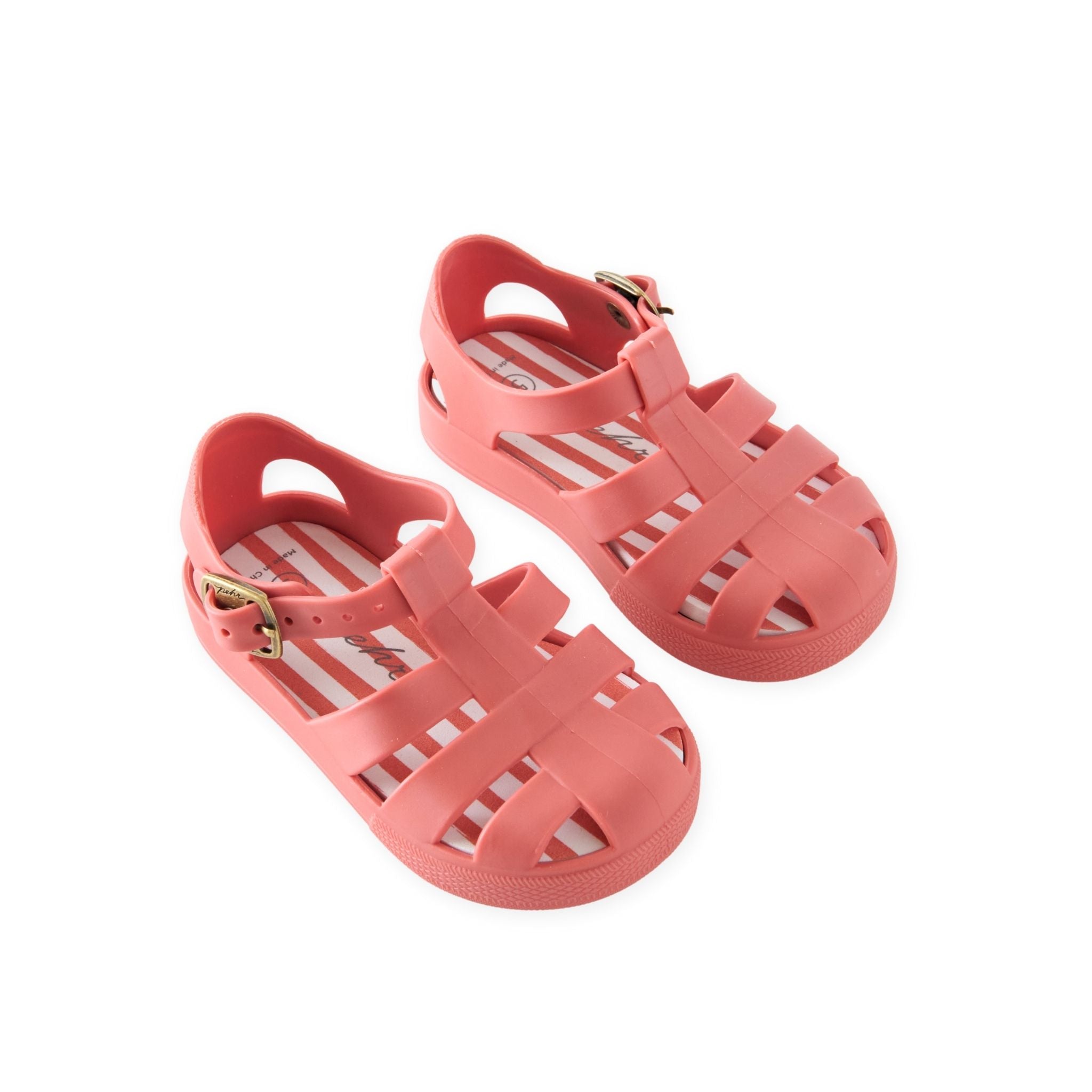 fisherman sandal tomato in reds pattern