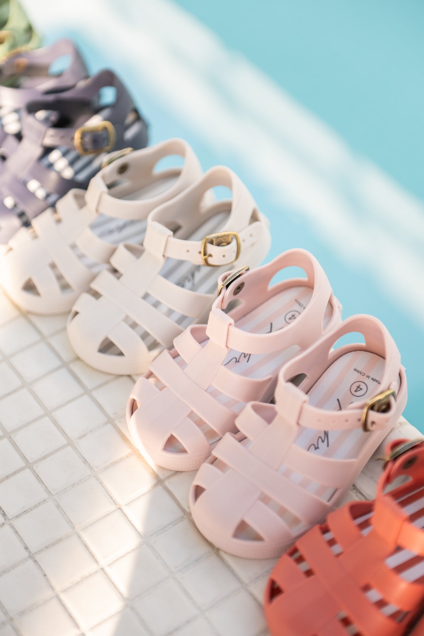 fisherman sandal powder pink