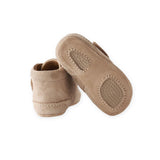 Suede Babble Bootie - Stone