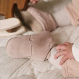 Suede Babble Bootie - Stone