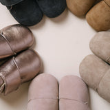 Suede Babble Bootie - Stone