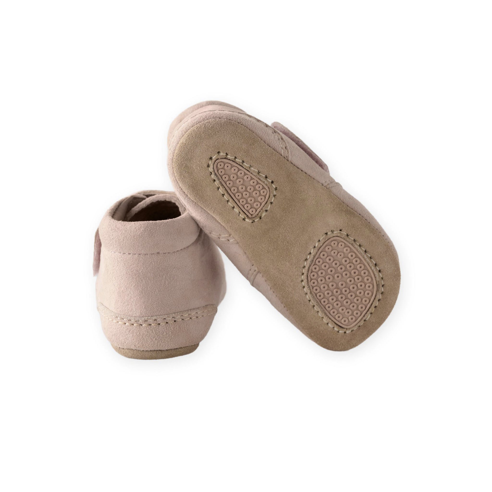 Suede Babble Bootie - Stone