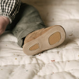 Suede Babble Bootie - Chestnut