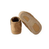 Suede Babble Bootie - Chestnut