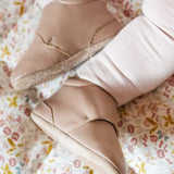 Suede Babble Bootie - Rose