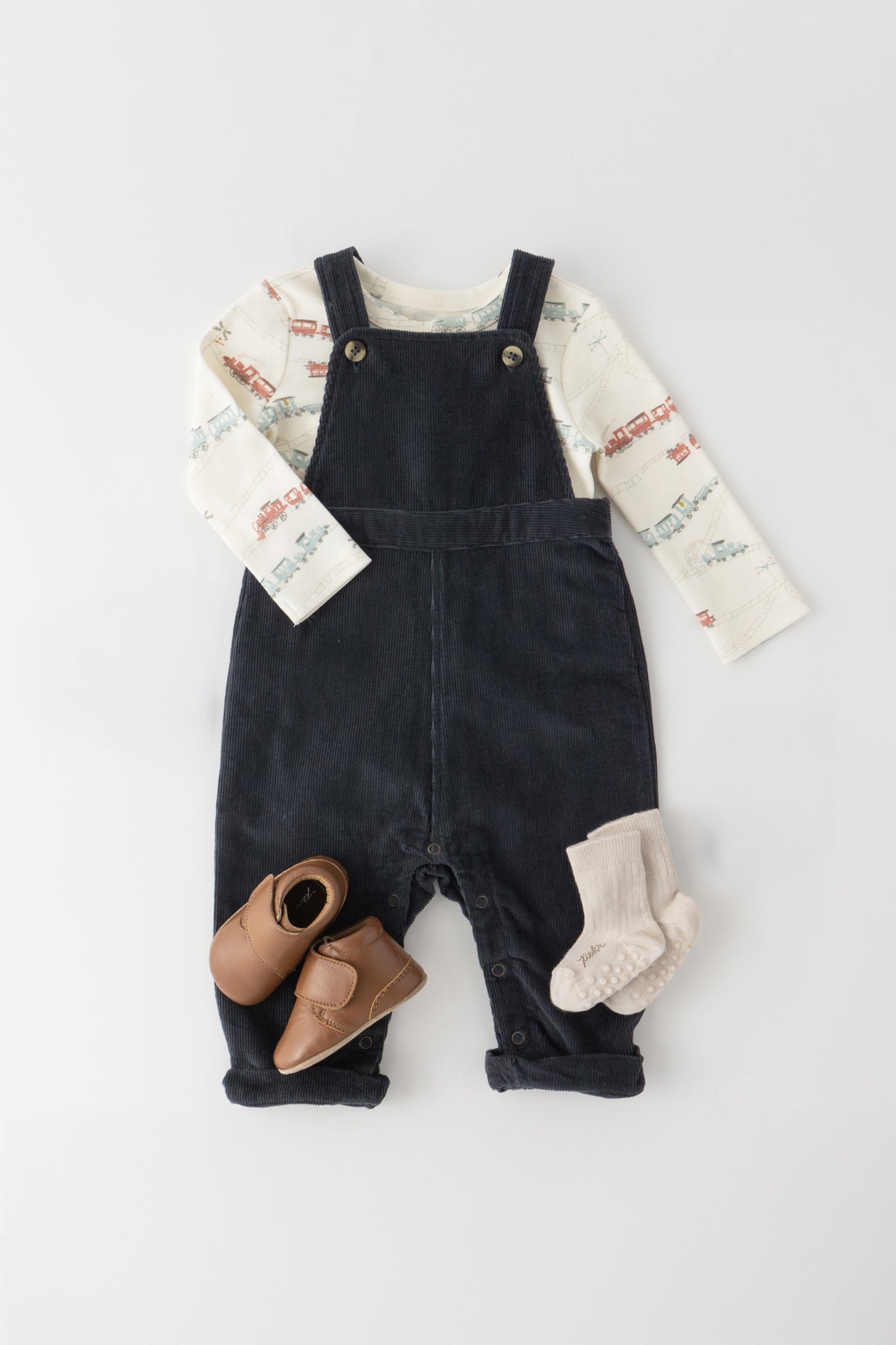 Leather Babble Bootie - Chestnut