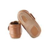 Leather Babble Bootie - Chestnut