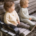 Leather Babble Bootie - Olive