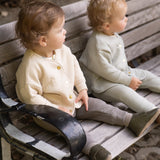 Leather Babble Bootie - Olive