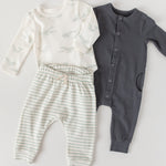 Shoulder Snap One-Piece - Follow Me Whale