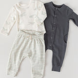 Shoulder Snap One-Piece - Follow Me Whale