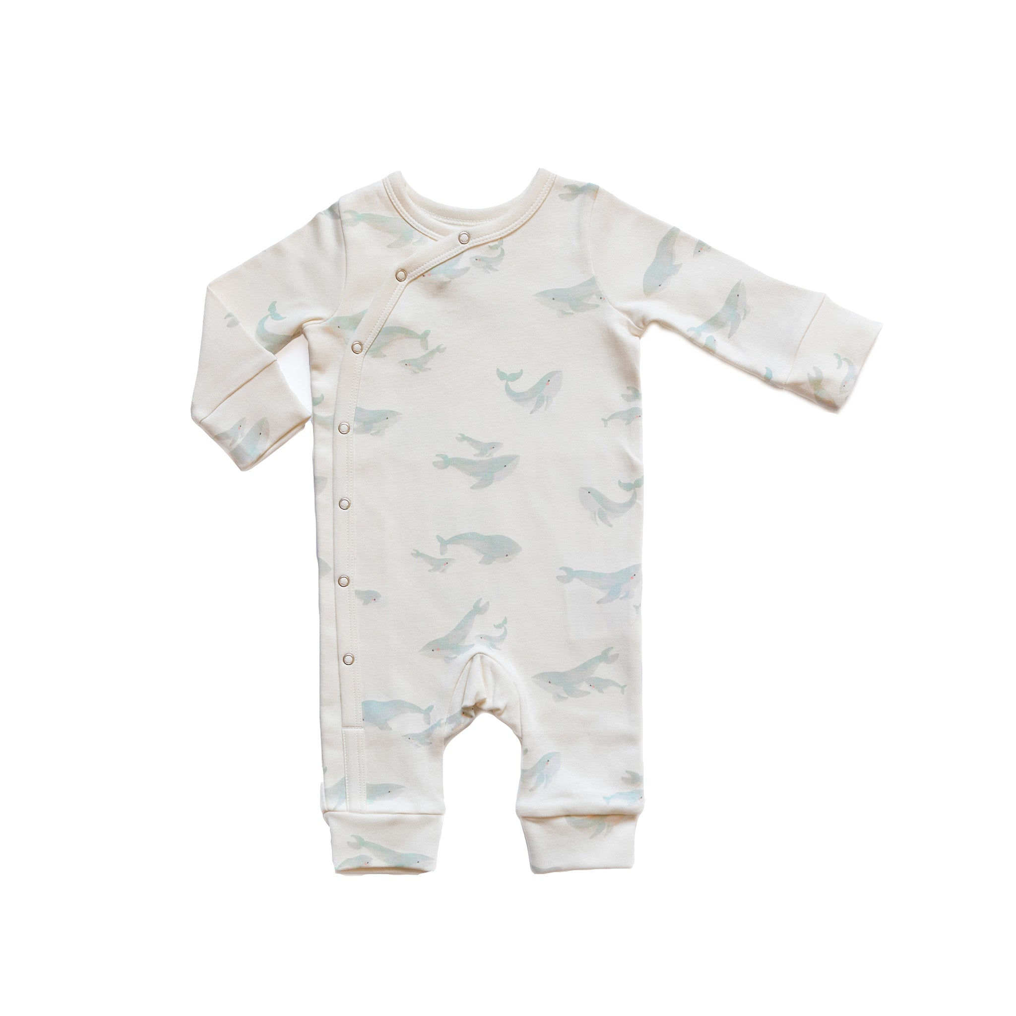 Kimono Romper - Follow Me Whale