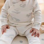 Kimono Romper - Follow Me Whale