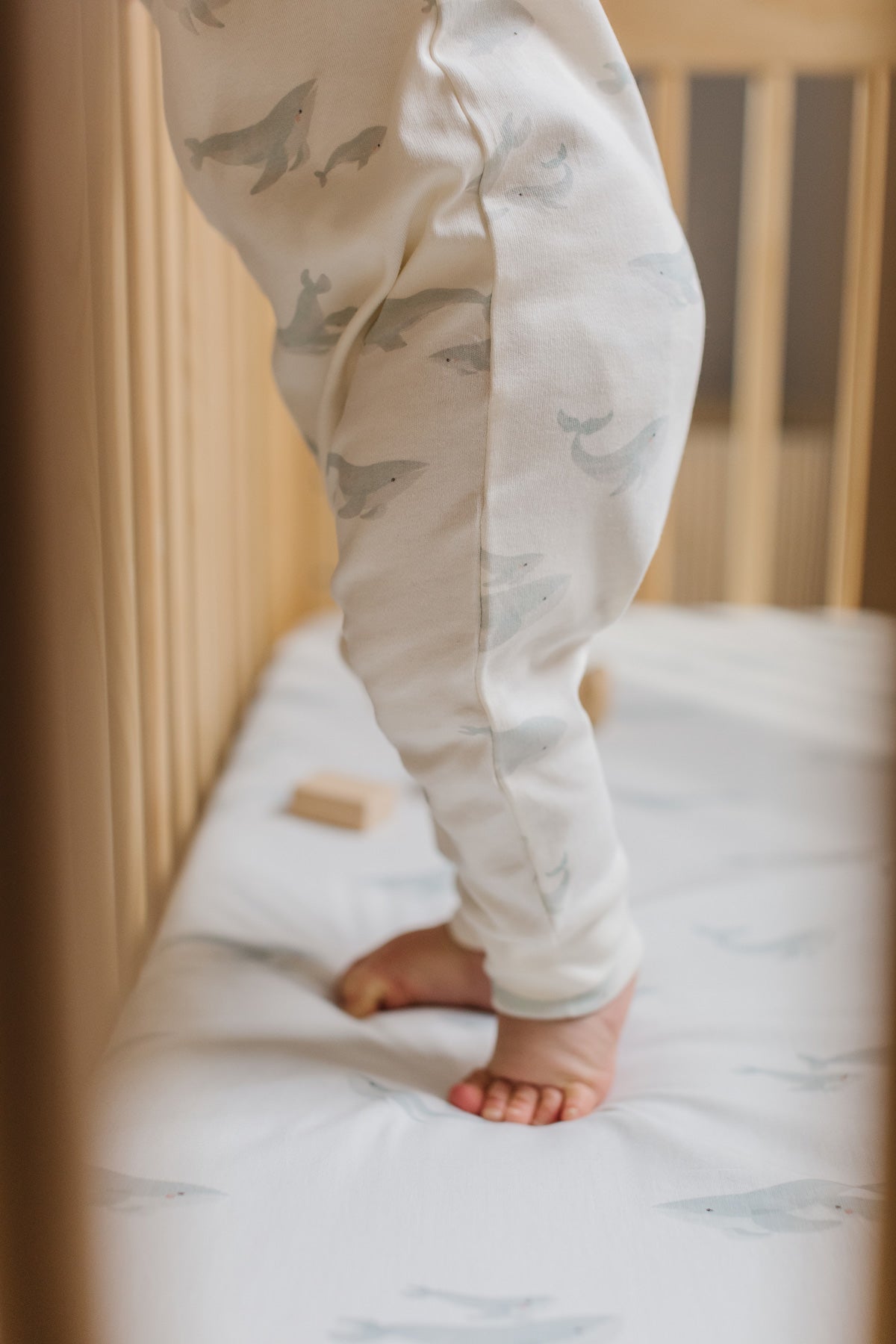 Kimono Romper - Follow Me Whale