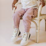 French Terry Jogger - Soft Peony