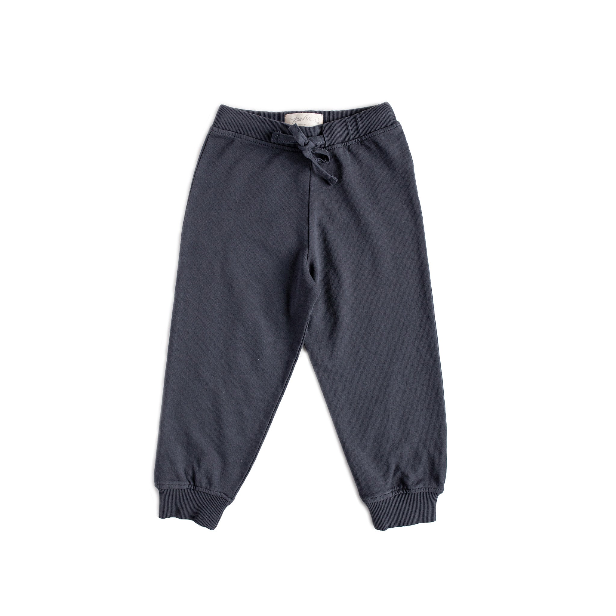 toddler french terry toddler jogger ink blue in blues pattern