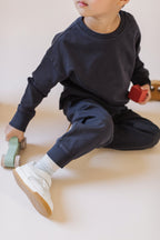 toddler french terry toddler jogger ink blue