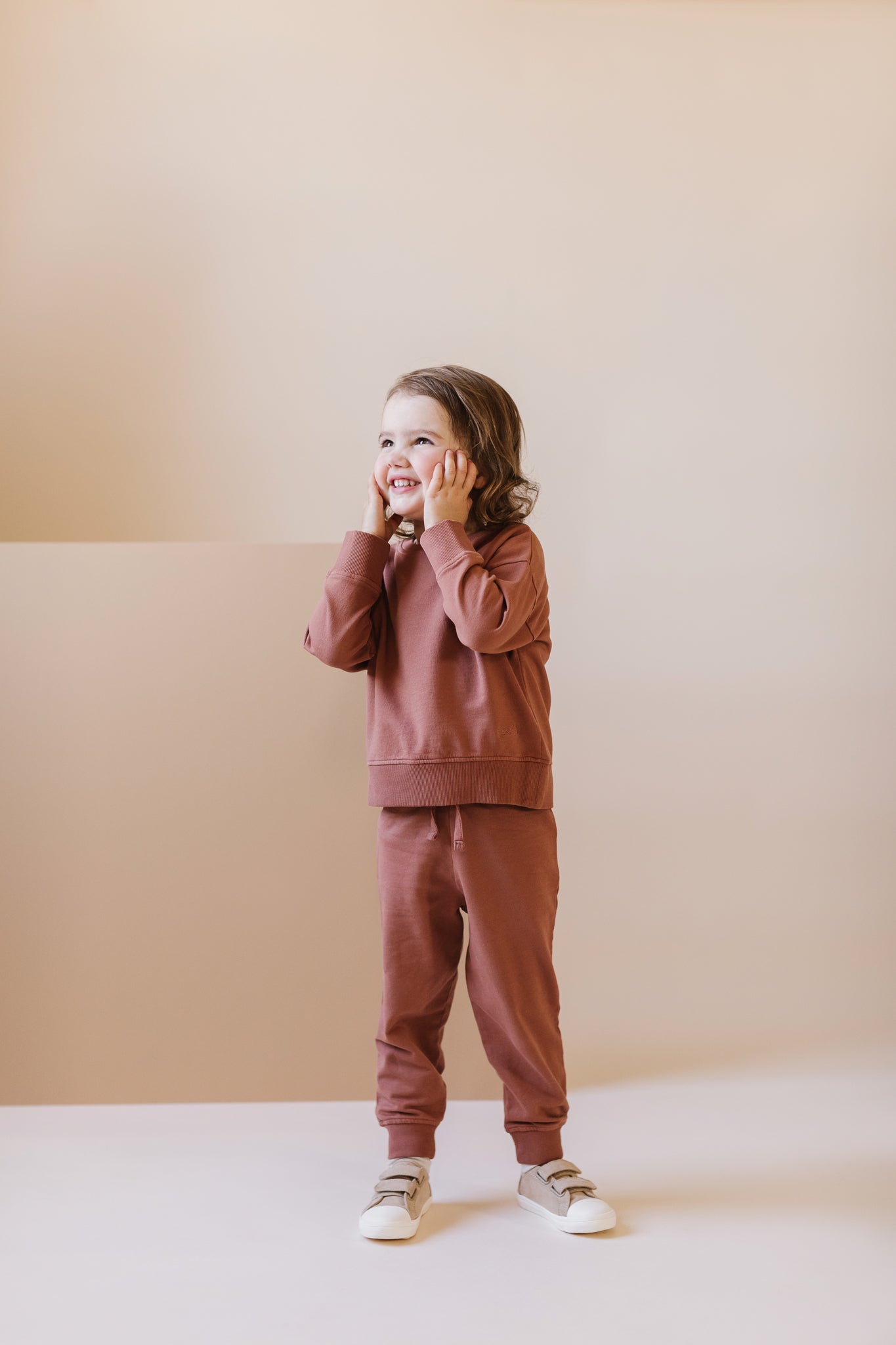 French Terry Jogger - Clay