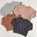 French Terry Sweatshirt - Soft Sea