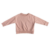 French Terry Sweatshirt - Soft Peony