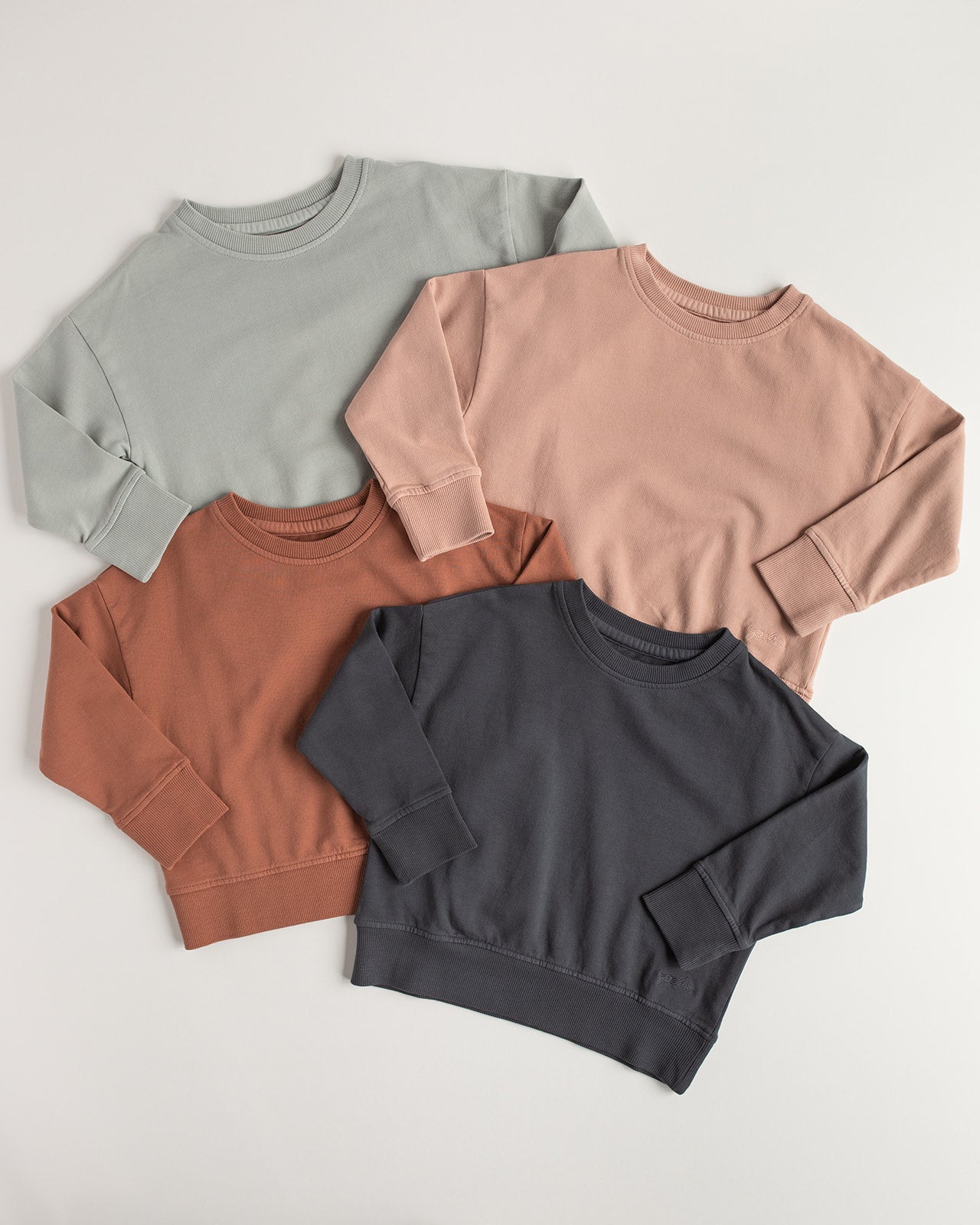 French Terry Sweatshirt - Soft Peony