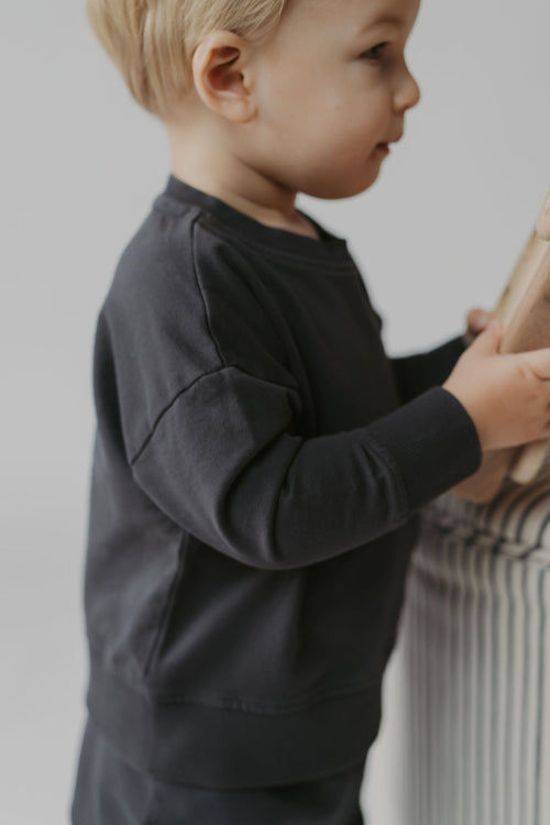 toddler french terry toddler sweatshirt ink blue