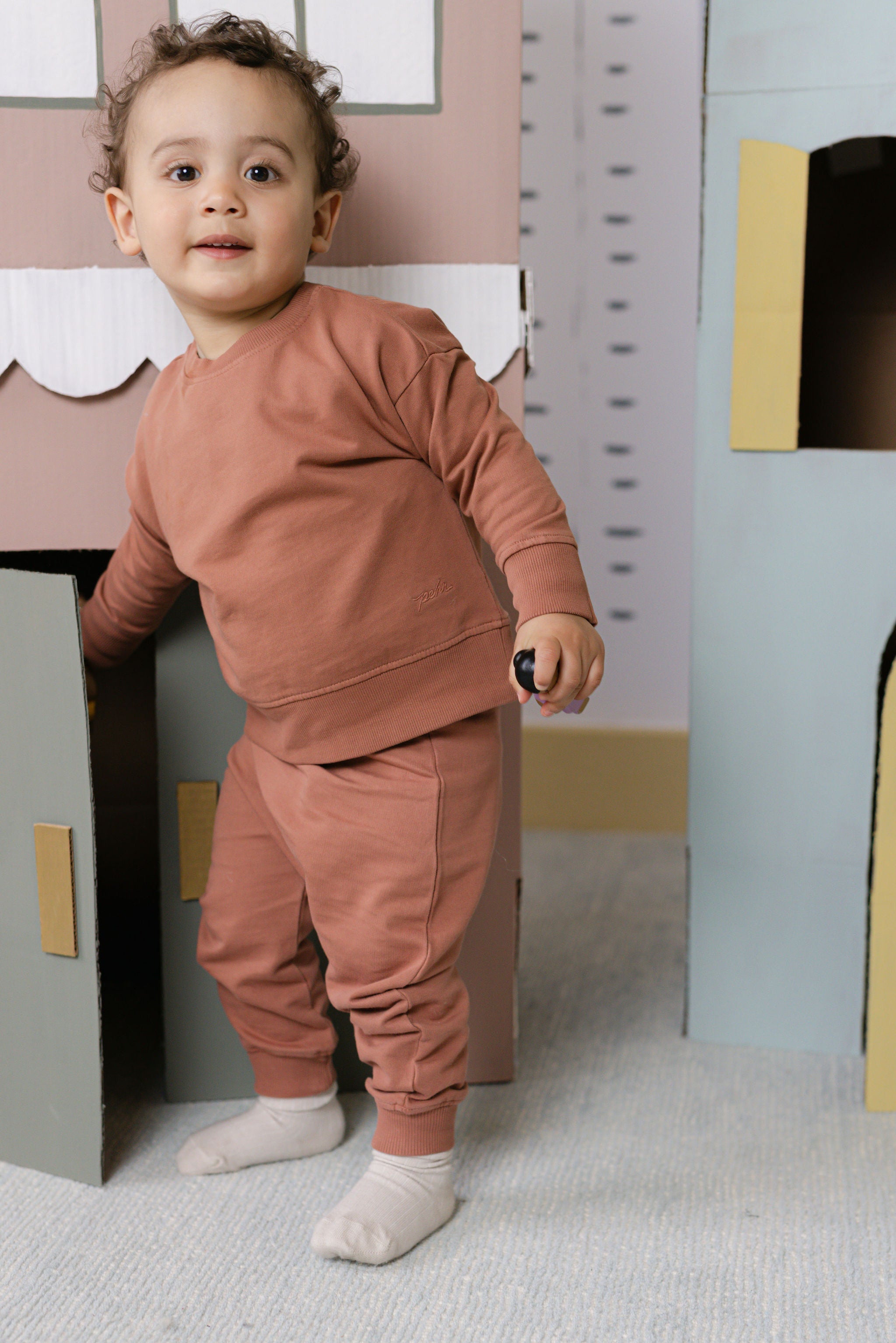 French Terry Sweatshirt - Clay