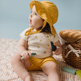 Garment Dye Bloomer Short - Soft Marigold