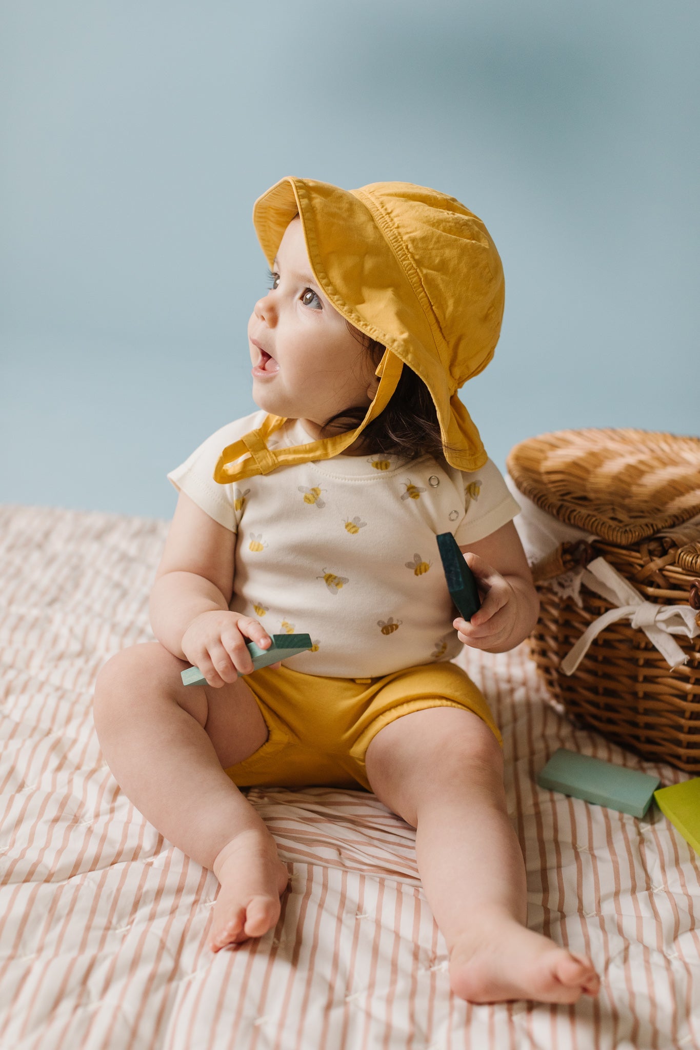 Garment Dye Bloomer Short - Soft Marigold