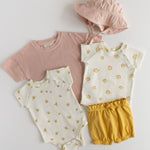 Garment Dye Bloomer Short - Soft Marigold