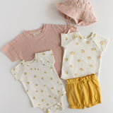 Garment Dye Bloomer Short - Soft Marigold