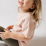 Garment Dye T-Shirt - Soft Peony