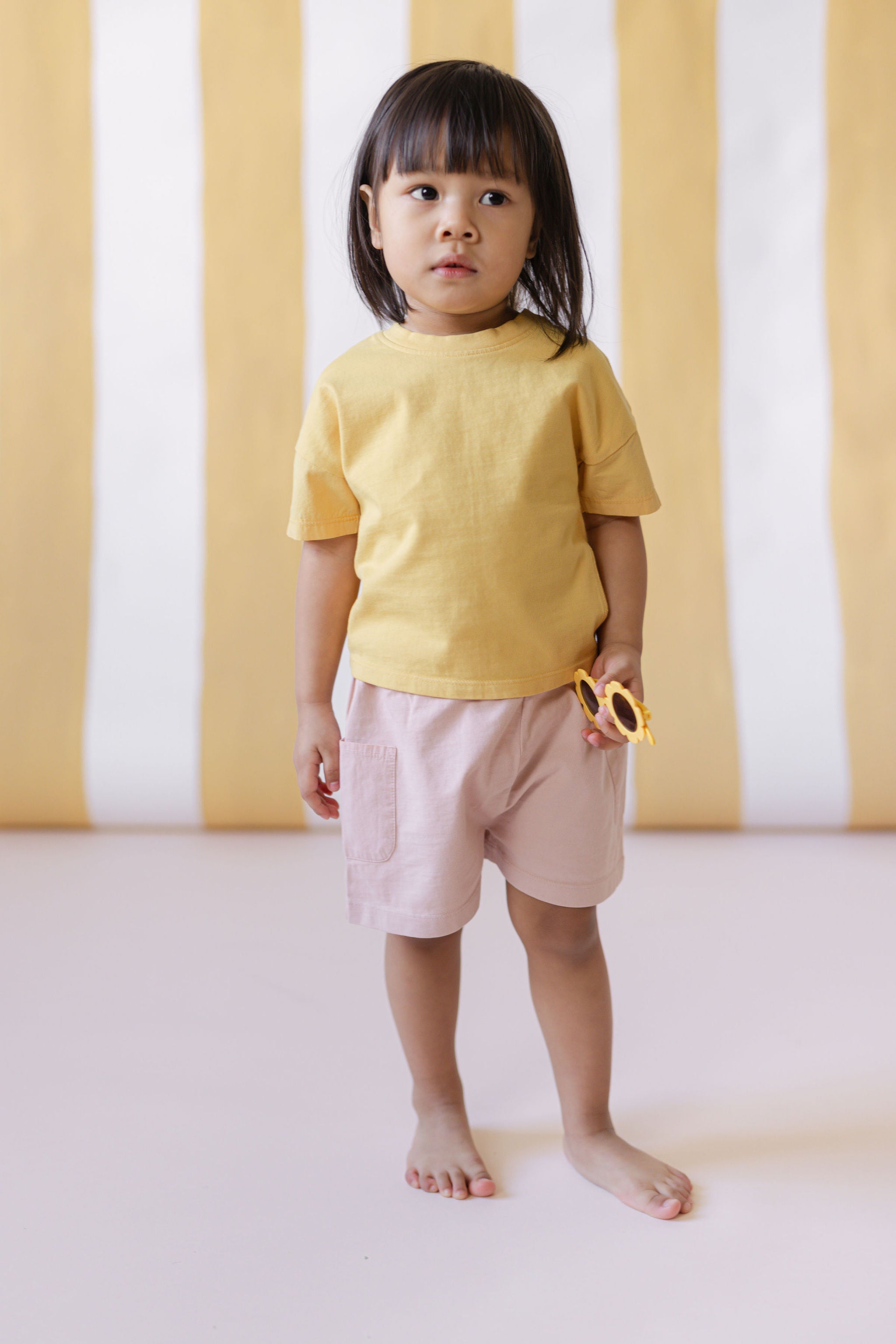 Garment Dye T-Shirt - Soft Marigold