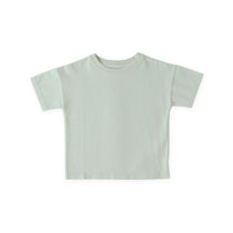 garment dye t shirt sea in blues pattern