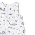 1.0 tog sleep bag life aquatic in blues pattern