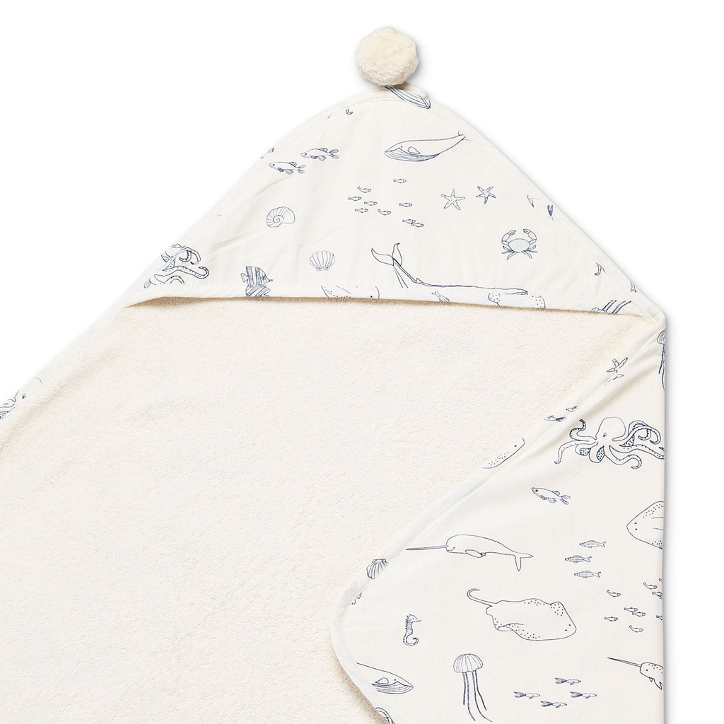hooded towel life aquatic