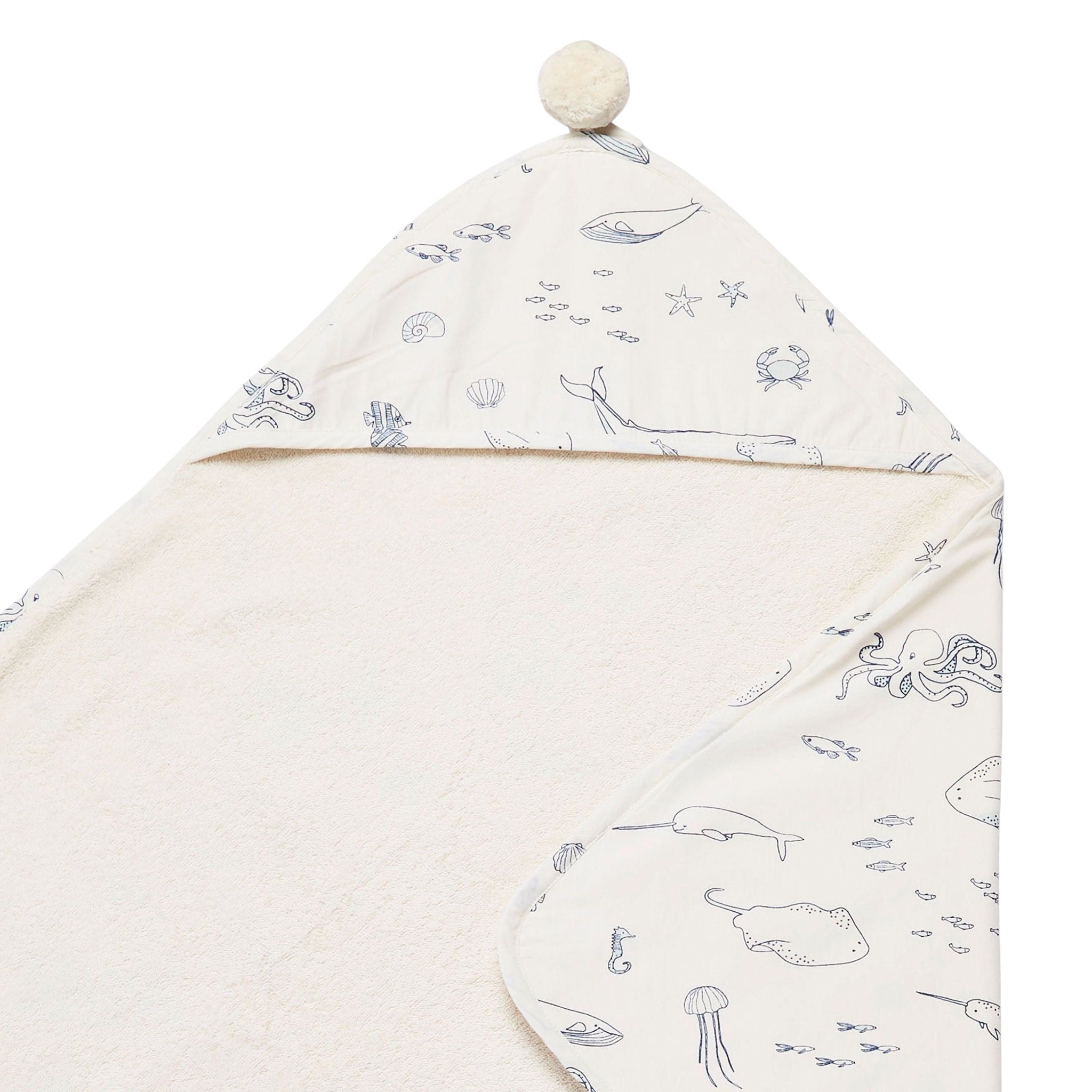 hooded towel life aquatic