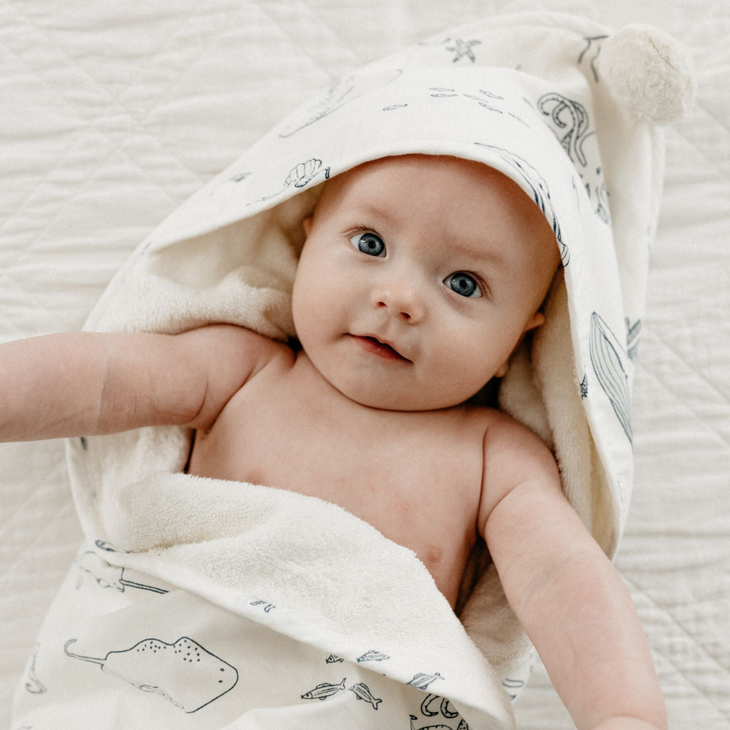 hooded towel life aquatic