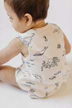 sleeveless one piece life aquatic