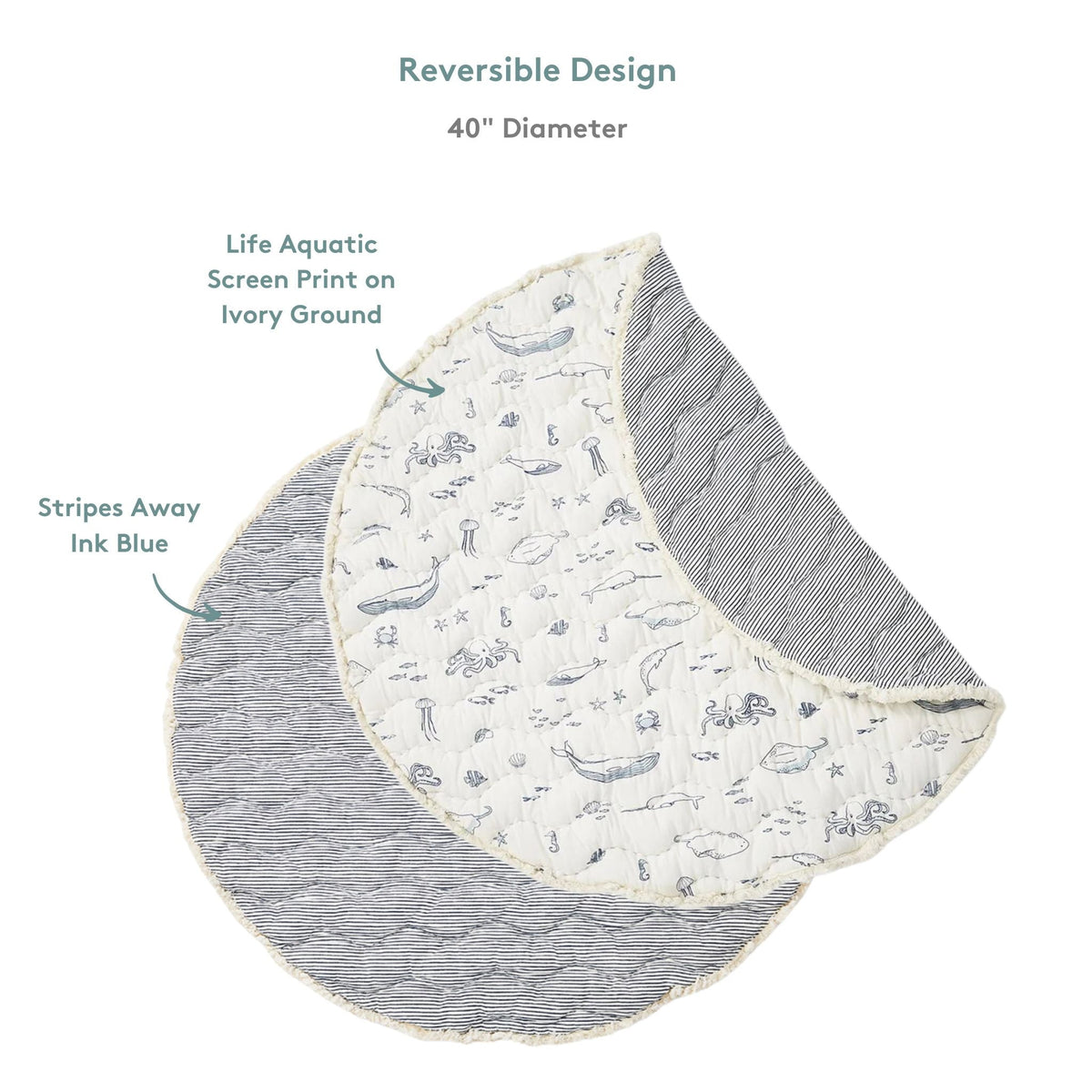 baby play mat life aquatic