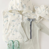 Hooded Poncho Towel - Life Aquatic