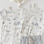 Short Sleeve Romper - Life Aquatic