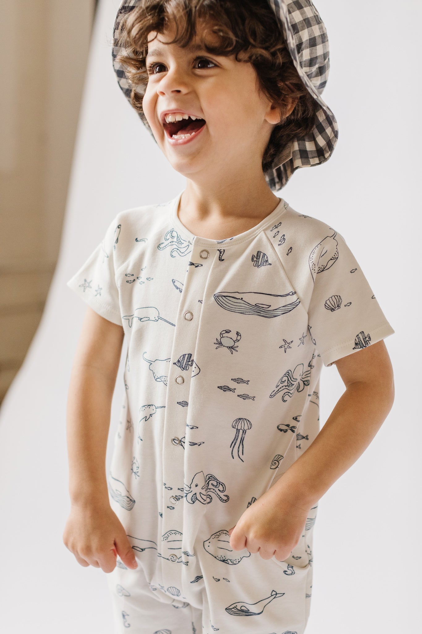 Short Sleeve Romper - Life Aquatic