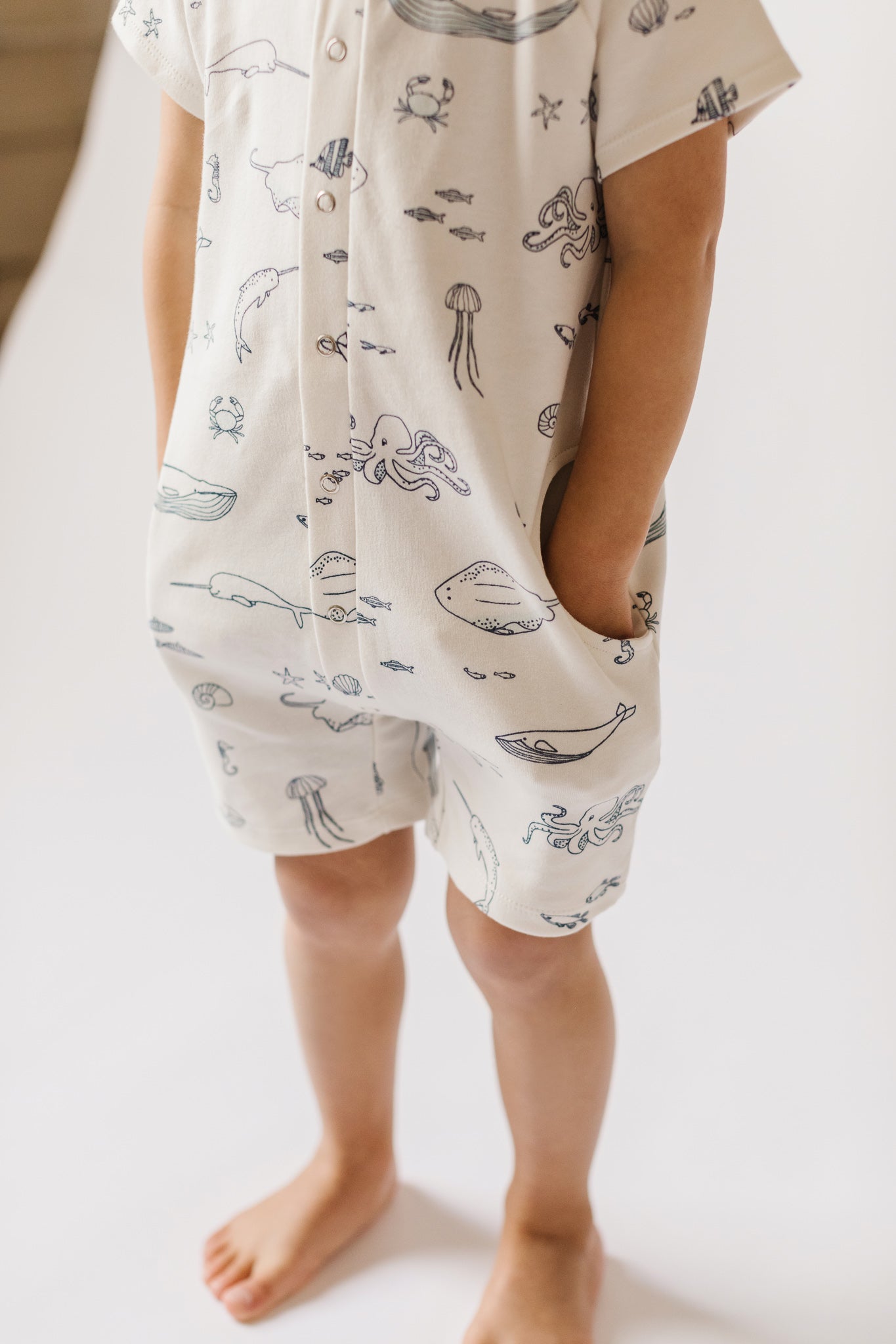 Short Sleeve Romper - Life Aquatic