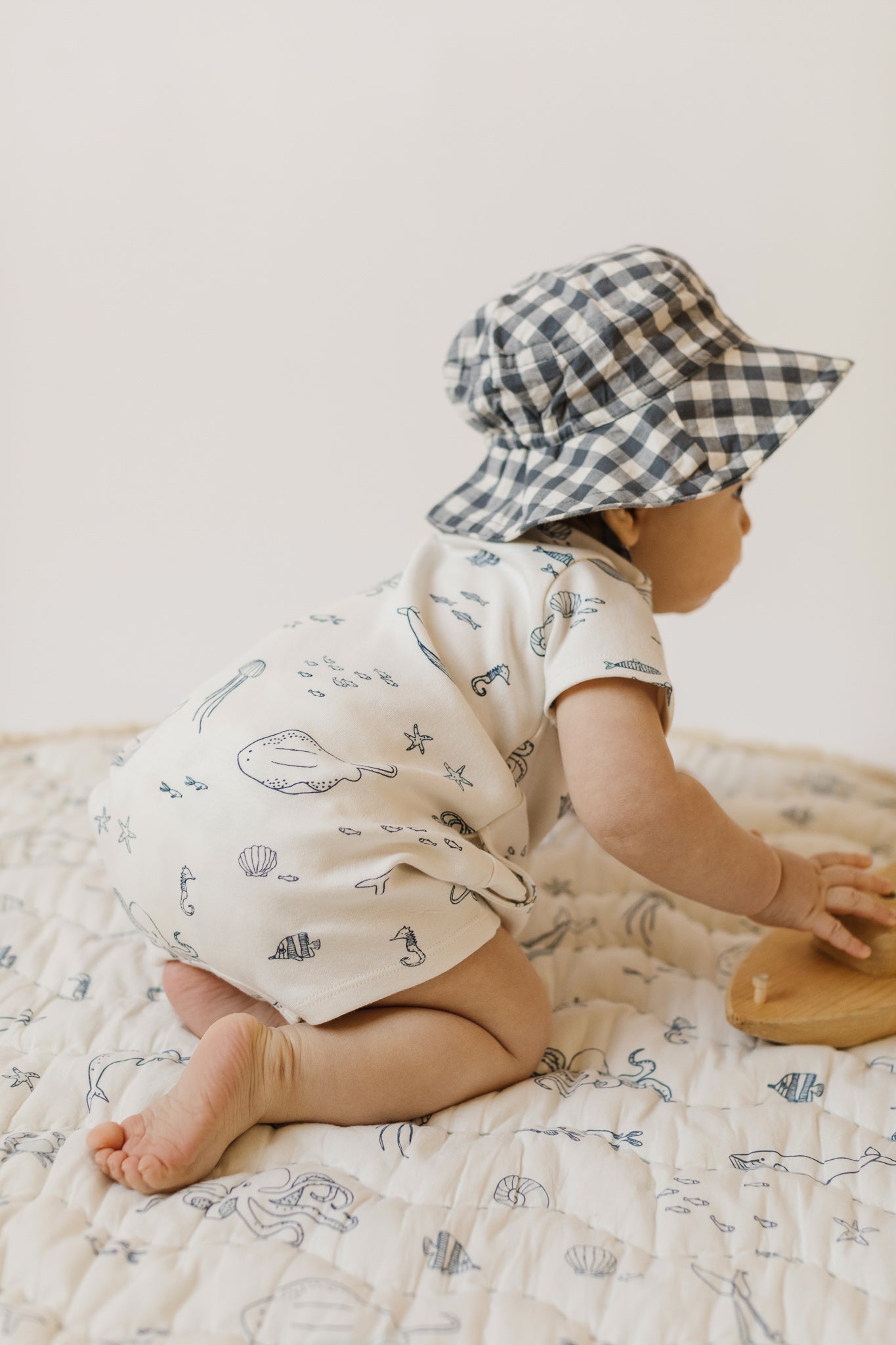 Short Sleeve Romper - Life Aquatic